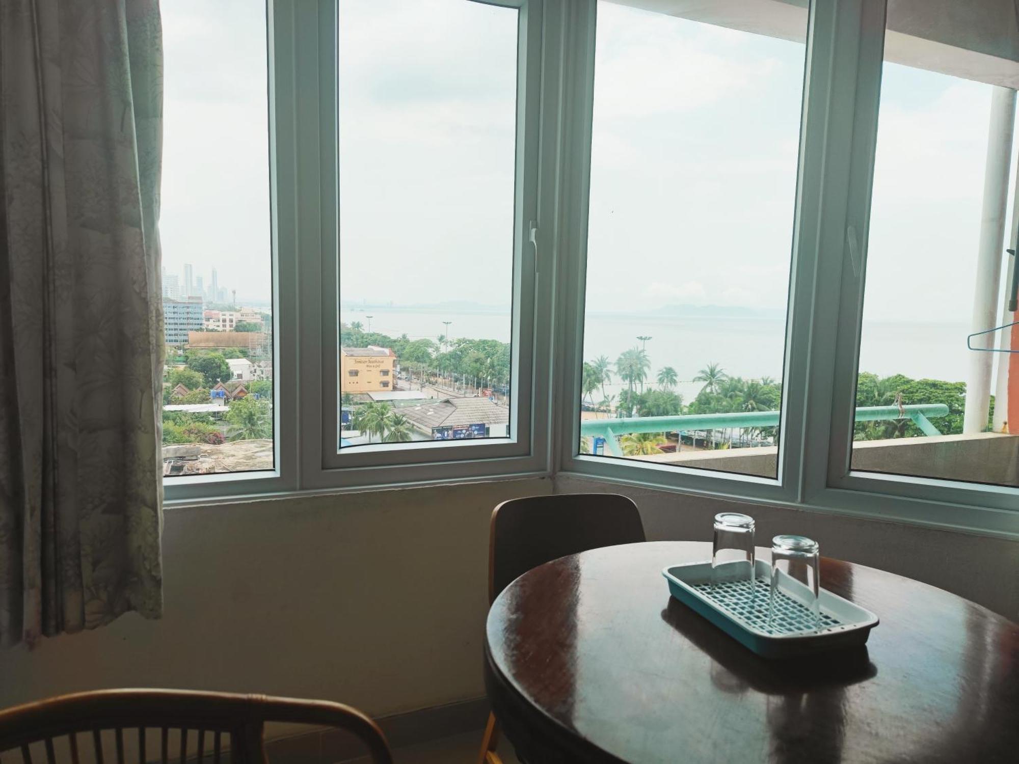 Thiantong Ocean View Seaside Condo 30M To Praia de Jomtien Exterior foto