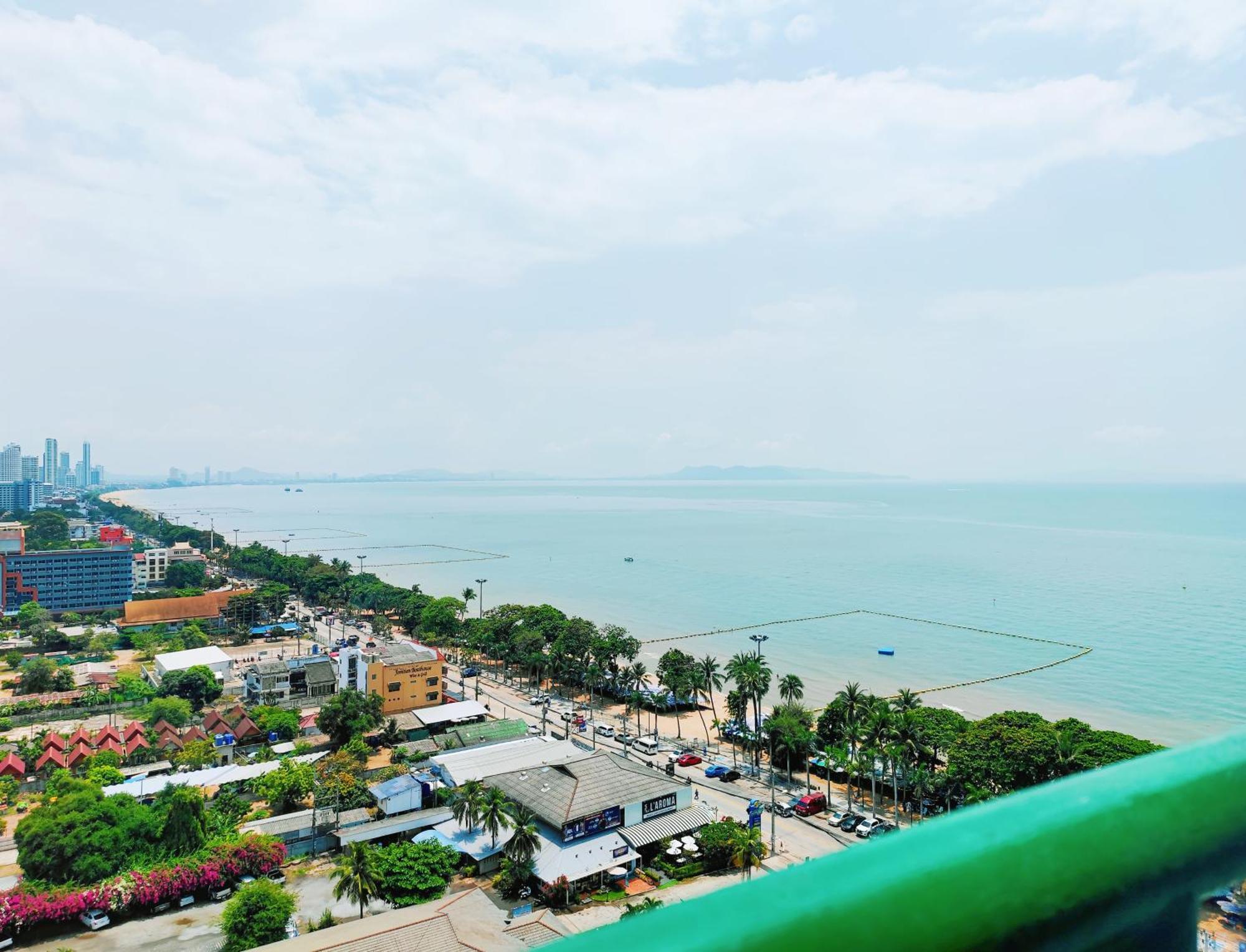 Thiantong Ocean View Seaside Condo 30M To Praia de Jomtien Exterior foto